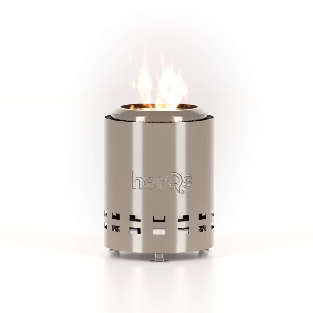 HerQs smokeless firepit Mighty | Compacte rookvrije vuurkorf