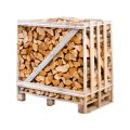 Halve pallet ovengedroogd gekloofd elzen haardhout 25cm