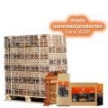 Hele pallet houtbriketten naar keuze + gratis aanmaakpakket t.w.v. €32                            