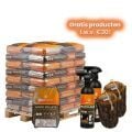 Hele pallet houtpellets naar keuze + gratis pakket t.w.v. €30                            