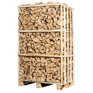 Grote pallet haardhout