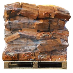 40 zakken ovengedroogd gekloofd berken haardhout à 22L 25cm