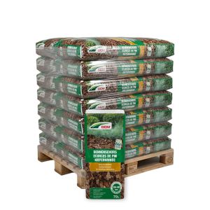 Pallet DCM Bio Dennenschors 20-40mm 36 zakken x 70L (2540L)