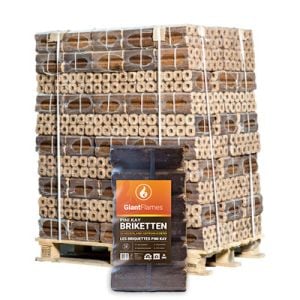 Pini Kay briketten (NL) pallet 96 zakken x 10 kg (960 kg)