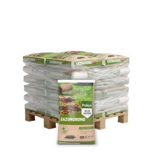 Halve pallet Pokon Bio Turfvrij MPS Gazongrond 30 zakken x 30L (900L)
