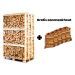 Hele pallet eikenhout + gratis 5 zakken aanmaakhout