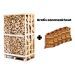 Hele pallet essenhout + gratis 5 zakken aanmaakhout