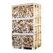 Hele pallet ovengedroogd gekloofd haagbeuk haardhout 25cm