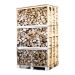 Hele pallet ovengedroogd gekloofd haagbeuk haardhout 33cm