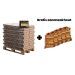 Hele pallet ronde beuk briketten + gratis 5 zakken aanmaakhout