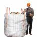 Gevulde big bag haardhout
