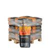 Halve pallet Giant Flames houtskool 20 zakken x 10kg (200kg)