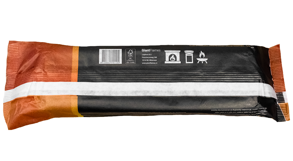 Giant Flames haardblok FSC 700gr, foto 4 van 6
