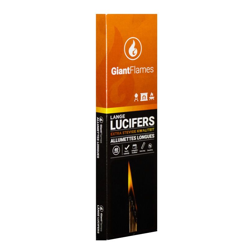 Giant Flames lange lucifers, foto 4 van 6