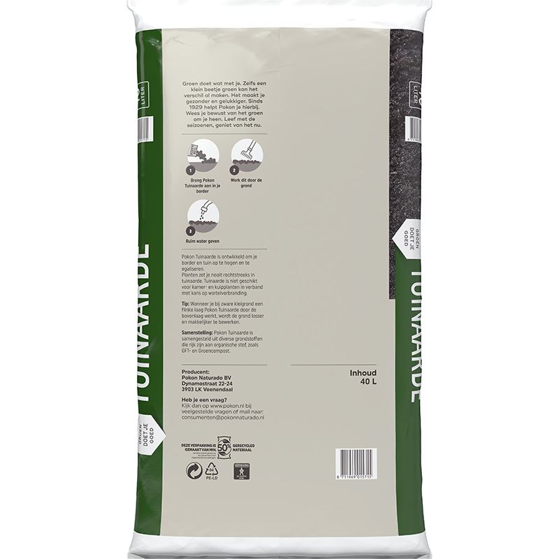 Pokon tuinaarde 40 liter, foto 4 van 4