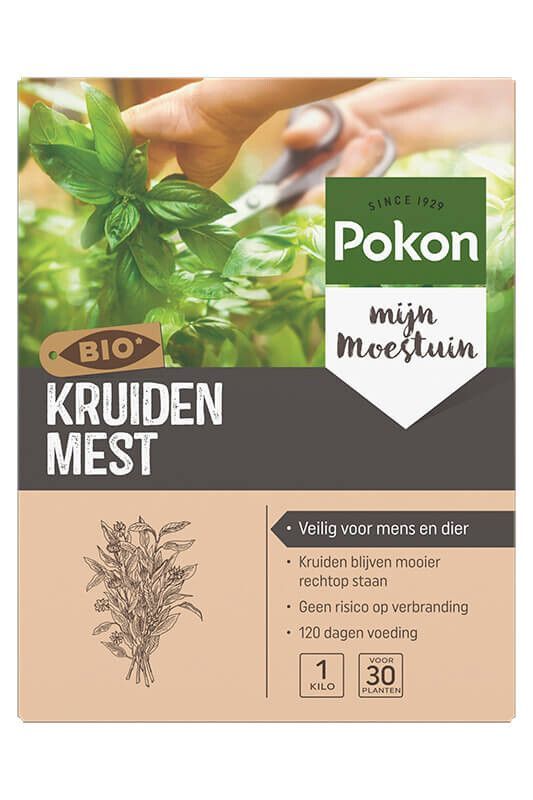 Pokon bio kruiden mest 1kg