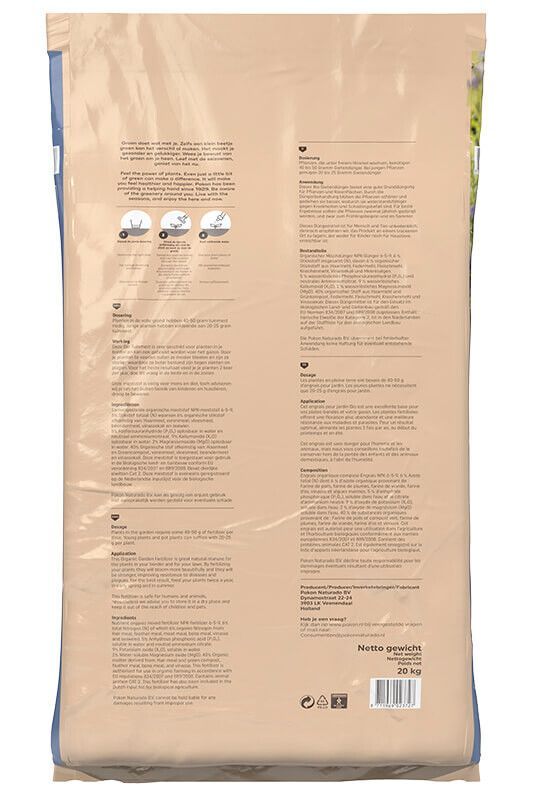 Pokon bio tuinmest zak 20kg, foto 2 van 4