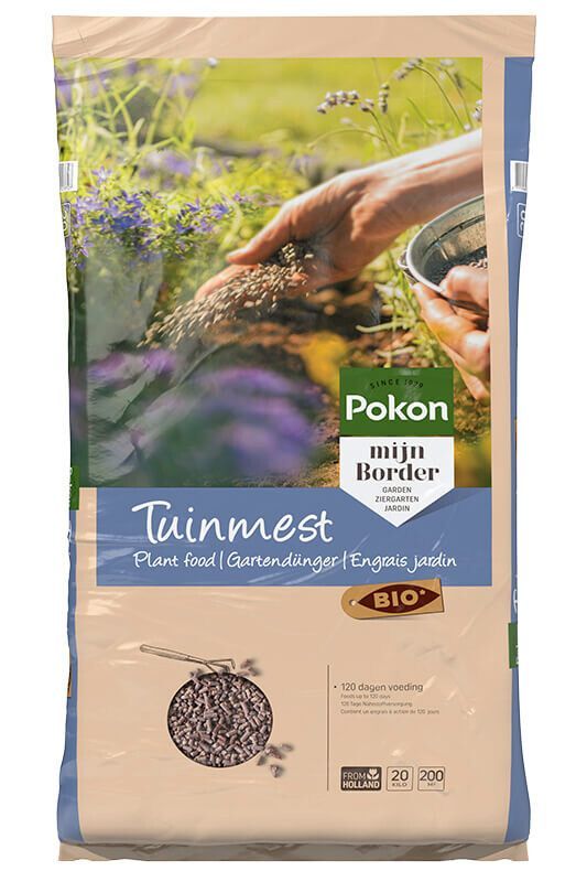 Pokon bio tuinmest zak 20kg