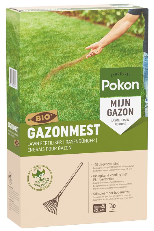 Pokon bio gazonmest 2kg voor 30m2, foto 2 van 5