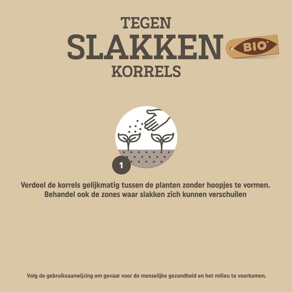 Pokon bio tegen slakken korrels 225gr, foto 2 van 5