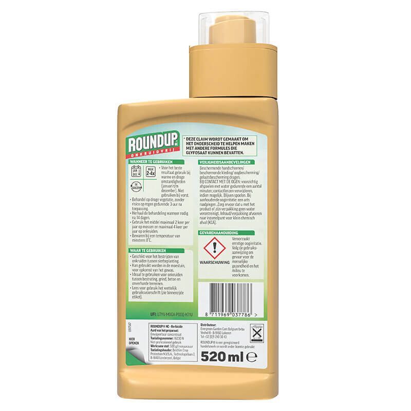 ROUNDUP® natuurlijk onkruidvrij concentraat 520ml, foto 2 van 4