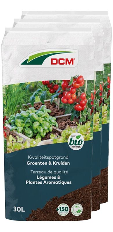 Pallet DCM bio potgrond groenten & kruiden 78x30L (2340L), foto 2 van 5
