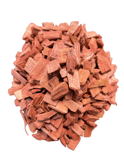 DecoChips houtsnippers Red 20-40mm zak 35L, foto 3 van 6
