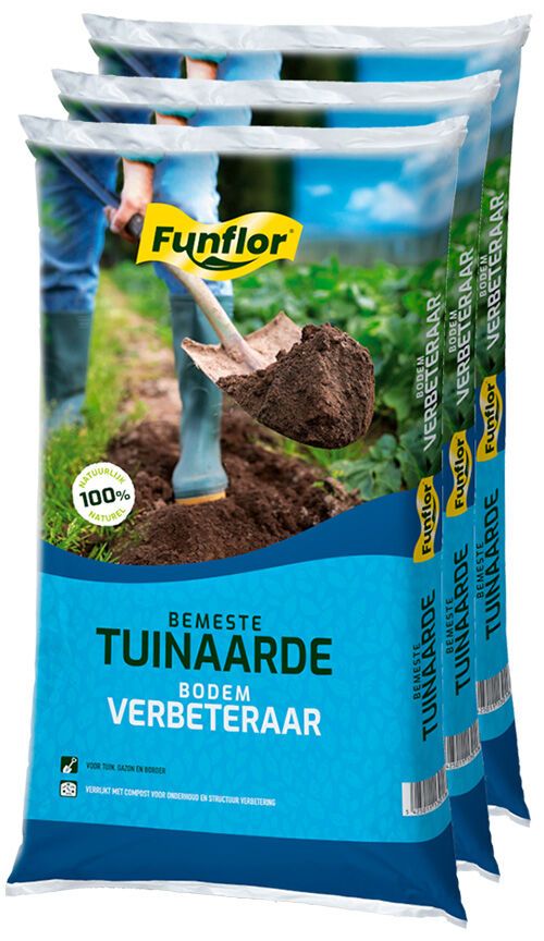 Pallet Funflor bemeste tuinaarde 90x25L (2250L), foto 2 van 2