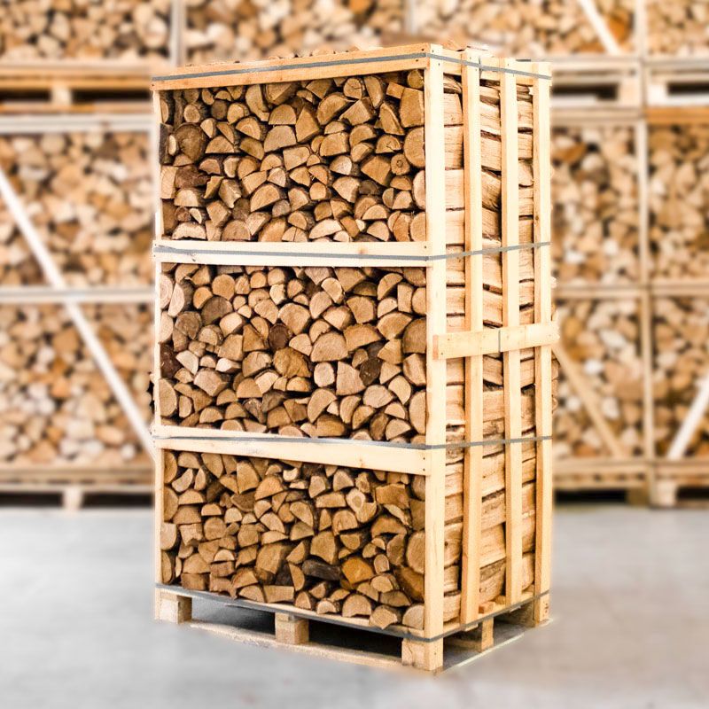 Hele pallet ovengedroogd gekloofd eiken haardhout 33cm, foto 4 van 4