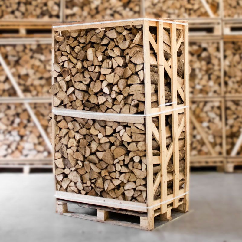 Hele pallet ovengedroogd gekloofd essen haardhout 25cm, foto 4 van 4