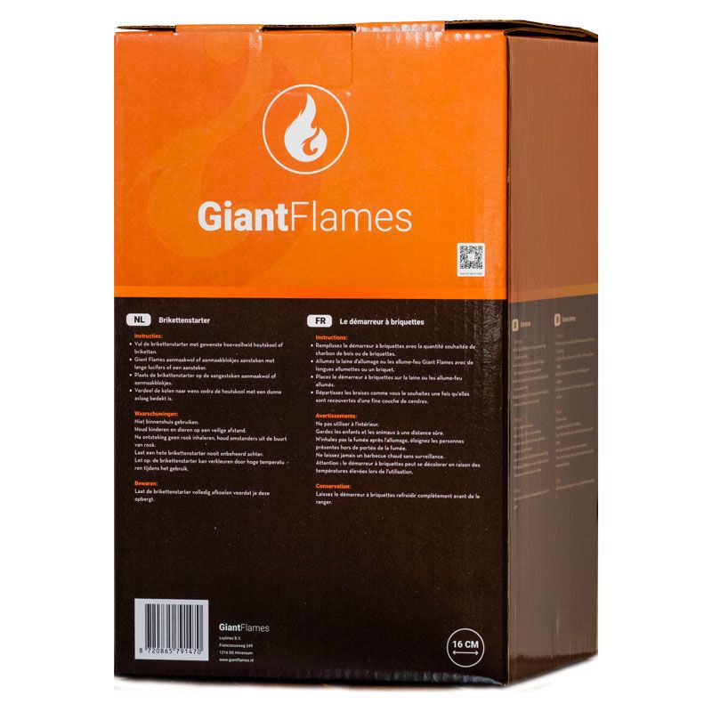Giant Flames brikettenstarter, foto 5 van 5