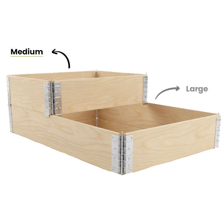 Moestuinbak Medium 60x80x20 FSC
