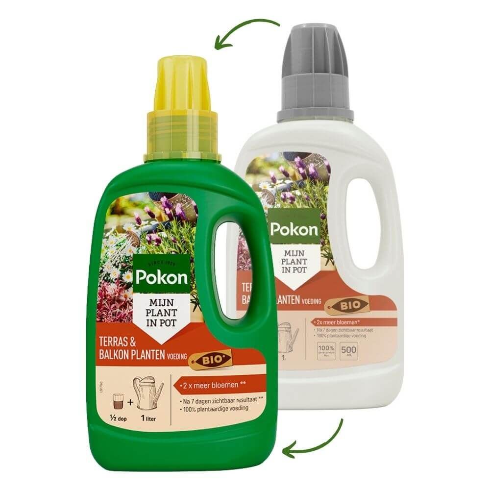 Pokon bio terras & balkonplanten voeding 500ml, foto 2 van 6