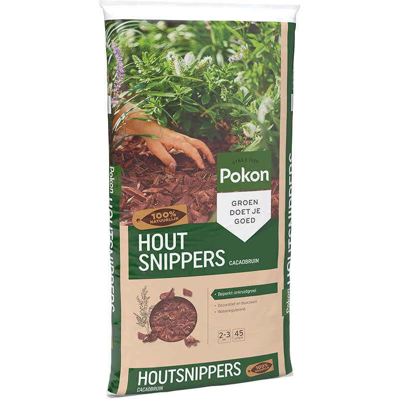 Pokon houtsnippers cacaobruin 45L, foto 3 van 5