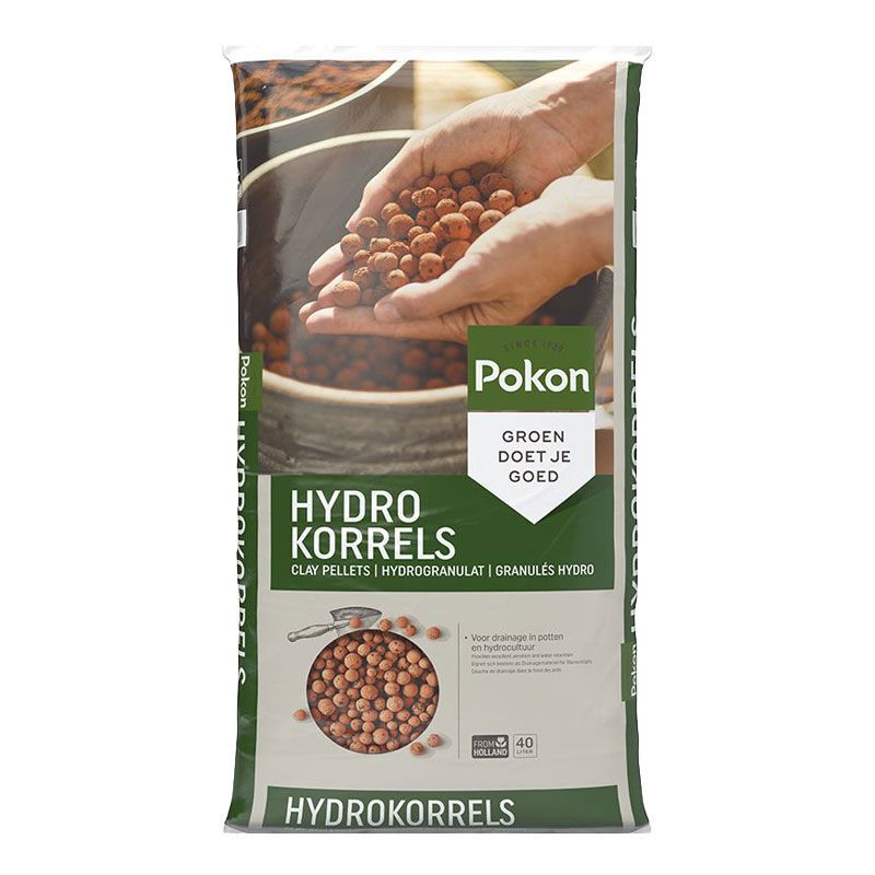 Pokon hydrokorrels 40 liter