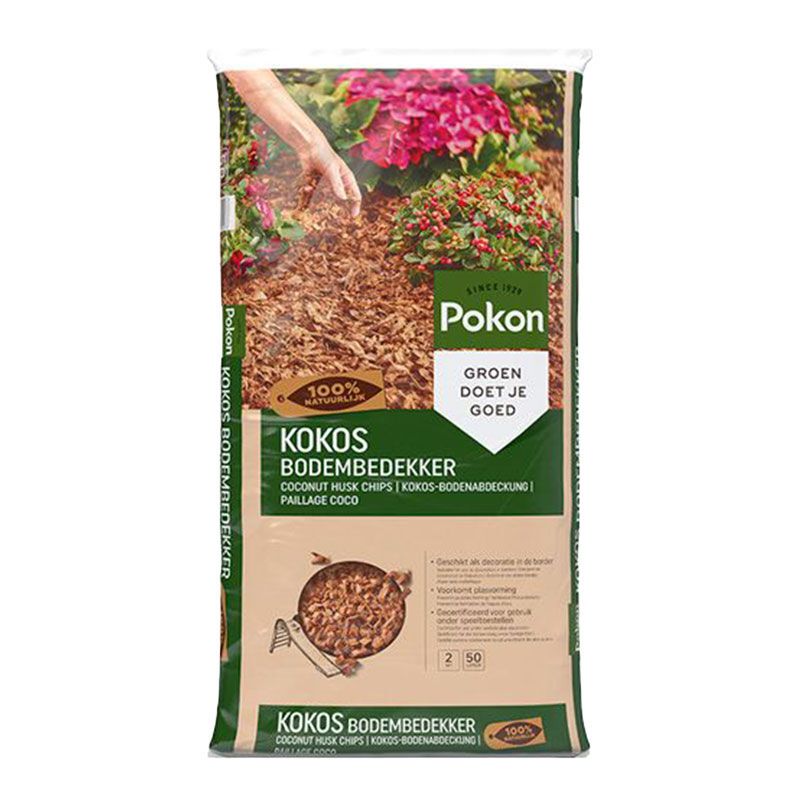 Pokon kokos bodembedekker zak 50L