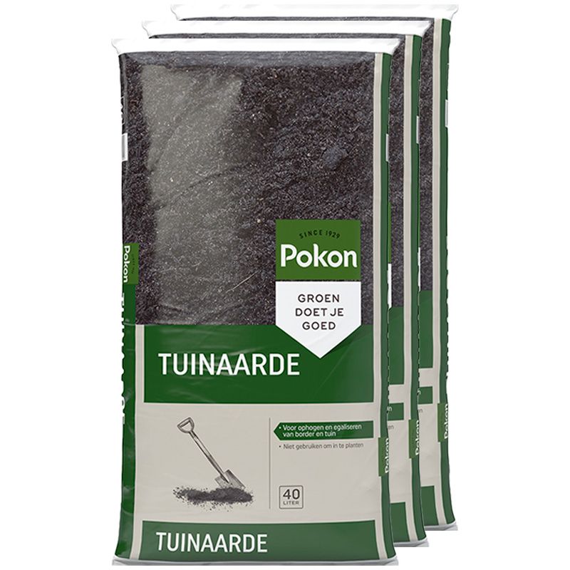 Halve pallet Pokon tuinaarde 25x40L (1000L), foto 2 van 5