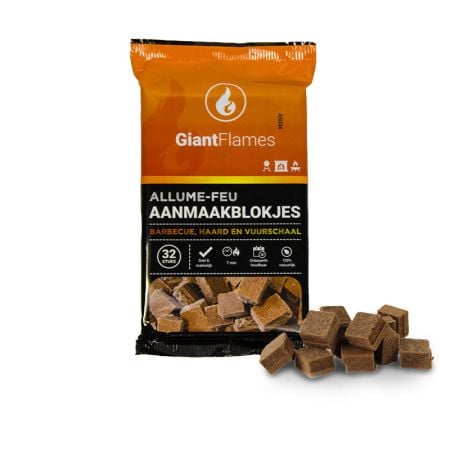 Giant Flames aanmaakblokjes 32 stuks main product photo