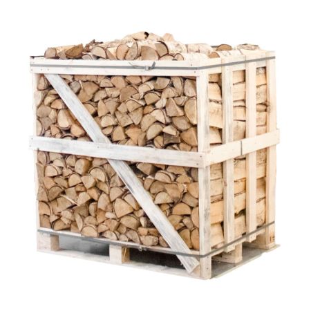 Halve pallet ovengedroogd gekloofd berken haardhout 25cm main product photo
