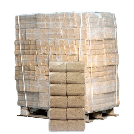 RUF briketten pallet 96 pakken x 10kg (960kg) main product photo