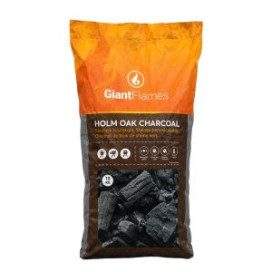 Giant Flames Steeneik houtskool zak 10kg                            