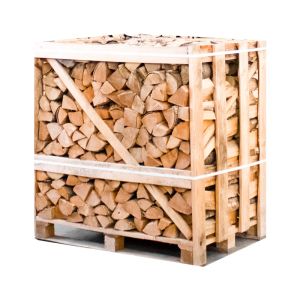 Halve pallet ovengedroogd gekloofd essen haardhout 25cm