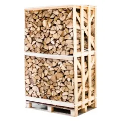 Pallet ovengedroogd gekloofd acacia haardhout 25cm                            