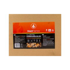 Giant Flames aanmaakblokjes 3 kg Vooraanzicht