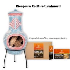 Complete tuinhaard bundel - RedFire Chimenea Colima