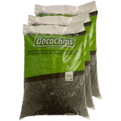 80 x 35L DecoChips Houtsnippers Black