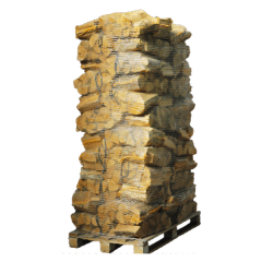 88 zakken ovengedroogd gekloofd berken haardhout &agrave; 22L 25cm