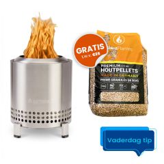 Solo Stove Mesa XL stainless steel + gratis houtpellets t.w.v. &euro;25