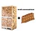 Hele pallet haardhout + gratis 5 zakken aanmaakhout
