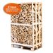 Hele pallet B-keuze essen haardhout 25cm